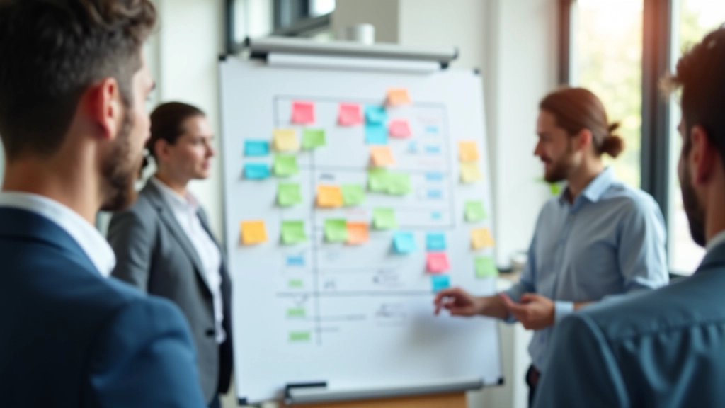 Projektēšanas diagramma, kurā redzami soļi digitālā rīka ieviešanai — plāns, tests, apmācība, uzraudzība